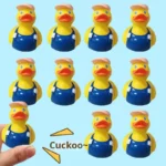 New Design Multicolor Water-resistant Floating Duck Bath Baby Shower Toys - Image 3