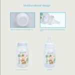 Factory Direct Sales Five Piece Pp Silica Gel Bottle Set Feeding Bottle Baby Suit New Born Baby Clothes Sets 0-3 Months - Image 3