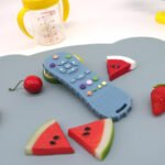 Baby Remote Control Teether Silicone Baby Anti-Eating Gloves Pacifier Bracelet Teething Stick Biting Toys - Image 4