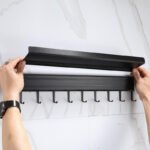 Kitchen Hanging Rack with Hooks - Image 4